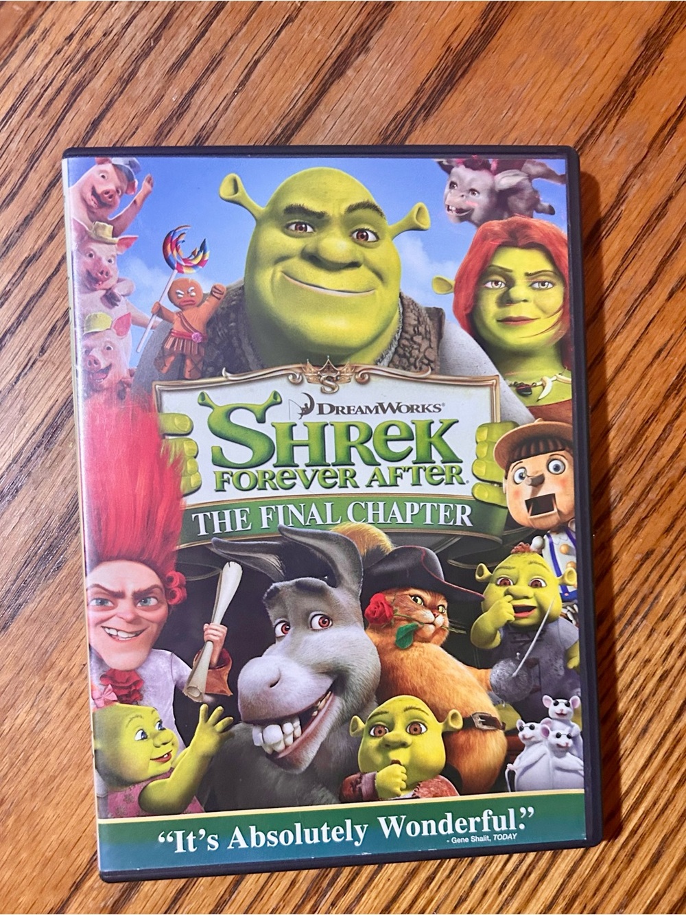 DreamWorks Shrek Forever After DVD - Green